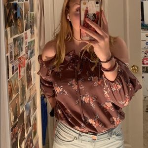 charlotte russe floral tank